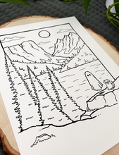 Load image into Gallery viewer, Original INK | Spooky National Park ROCKY MOUNTAIN