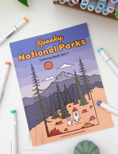 Load image into Gallery viewer, Spooky National Park Coloring Book vol. 1