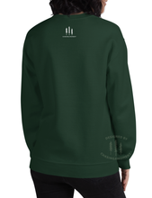 Load image into Gallery viewer, Winter Yosemite National Park Unisex Sweatshirt | FOREST GREEN