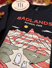 Load image into Gallery viewer, Badlands Spooky National Park Unisex Sweatshirt | BLACK