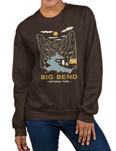 Load image into Gallery viewer, Big Bend Spooky National Park Unisex Sweatshirt | DARK BROWN