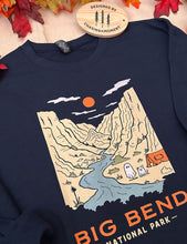 Load image into Gallery viewer, Big Bend Spooky National Park Unisex Sweatshirt | NAVY