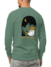 Load image into Gallery viewer, Coffee or Die Comfort Colors Unisex heavyweight long-sleeve shirt | PINE