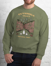 Load image into Gallery viewer, Cuyahoga Valley Spooky National Park Unisex Sweatshirt | MOSS