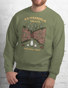 Cuyahoga Valley Spooky National Park Unisex Sweatshirt | MOSS