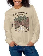Load image into Gallery viewer, Cuyahoga Valley Spooky National Park Unisex Sweatshirt | SAND