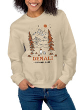 Load image into Gallery viewer, Denali Spooky National Park Unisex Sweatshirt | SAND