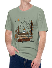 Load image into Gallery viewer, Pages and Pine Unisex t-shirt | SAGE