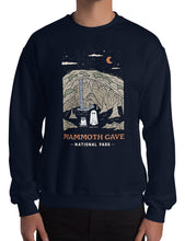 Load image into Gallery viewer, Mammoth Cave Spooky National Park Unisex Sweatshirt | NAVY