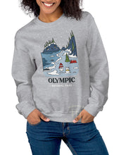 Load image into Gallery viewer, Winter Olympic National Park Unisex Sweatshirt | SPORT GREY