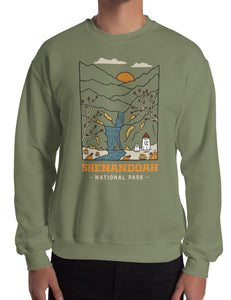 Shenandoah Spooky National Park Unisex Sweatshirt | MOSS