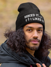 Load image into Gallery viewer, Hiked It Liked It Embroidered Cuffed Beanie | DARK GRAY