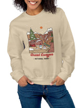 Load image into Gallery viewer, Winter Grand Canyon National Park Unisex Sweatshirt | SAND