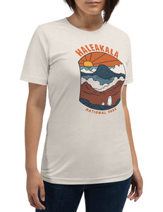 Haleakala Spooky National Park Unisex t-shirt | HEATHER DUST