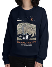 Load image into Gallery viewer, Mammoth Cave Spooky National Park Unisex Sweatshirt | NAVY