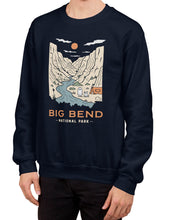 Load image into Gallery viewer, Big Bend Spooky National Park Unisex Sweatshirt | NAVY