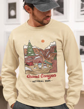 Load image into Gallery viewer, Winter Grand Canyon National Park Unisex Sweatshirt | SAND