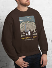 Load image into Gallery viewer, Mammoth Cave Spooky National Park Unisex Sweatshirt | DARK BROWN