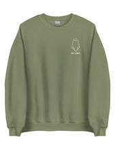 Load image into Gallery viewer, Alone But Not Lonely Ghost Unisex Sweatshirt | MOSS