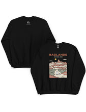 Load image into Gallery viewer, Badlands Spooky National Park Unisex Sweatshirt | BLACK