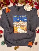 Load image into Gallery viewer, Badlands Spooky National Park Unisex Sweatshirt | CHARCOAL