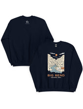 Load image into Gallery viewer, Big Bend Spooky National Park Unisex Sweatshirt | NAVY