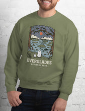 Load image into Gallery viewer, Everglades Spooky National Park Unisex Sweatshirt | MOSS