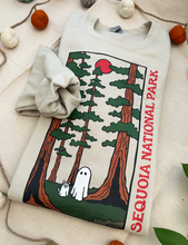 Load image into Gallery viewer, Sequoia Spooky National Park Unisex Sweatshirt | SAND