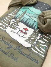 Load image into Gallery viewer, Winter Great Smoky Mountains National Park Unisex Sweatshirt | MOSS