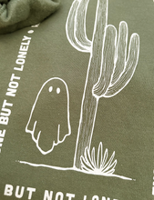 Load image into Gallery viewer, Alone But Not Lonely Ghost Unisex Sweatshirt | MOSS