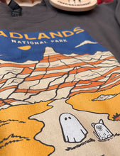 Load image into Gallery viewer, Badlands Spooky National Park Unisex Sweatshirt | CHARCOAL