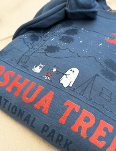 Joshua Tree Spooky National Park Unisex Sweatshirt | LAKE BLUE