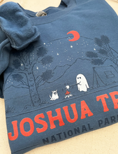 Load image into Gallery viewer, Joshua Tree Spooky National Park Unisex Sweatshirt | LAKE BLUE