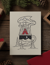 Load image into Gallery viewer, Morning Dose Cozy Cabin | Greeting Card