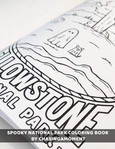 Spooky National Park Coloring Book vol. 1