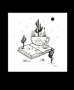 NEW! Desert Brew 4x4 Art Print