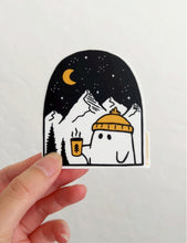 Load image into Gallery viewer, Coffee or Die Ghost Vinyl Sticker