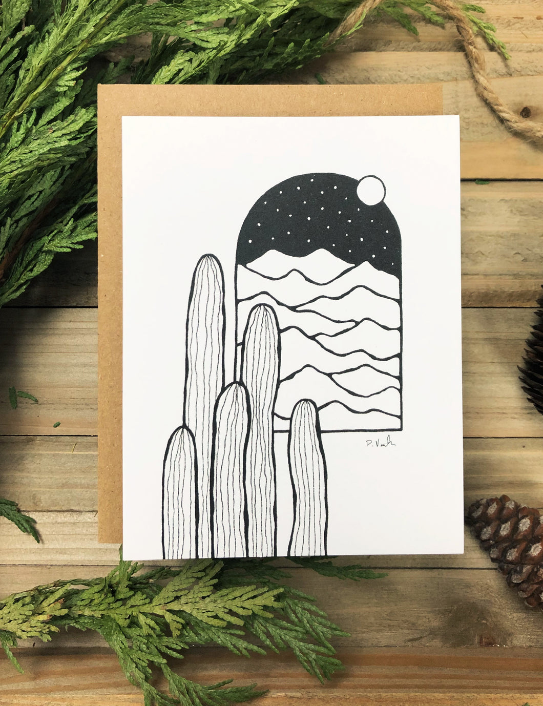 Greeting Card | Desert View