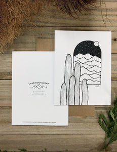 Greeting Card | Desert View