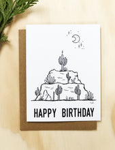 Load image into Gallery viewer, Greeting Card | Desert Birthday Cake