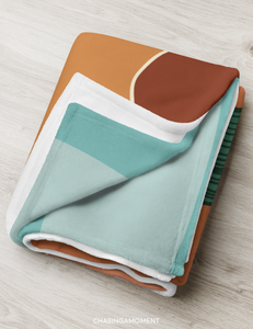 Sedona + Saguaro Throw Blanket 50" x 60" | Multicolor