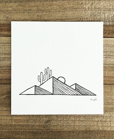 Original INK | Desert Lines 4x4