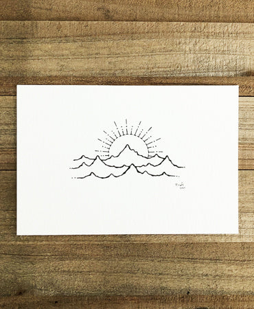 Original INK |  Light of Sun 6x4