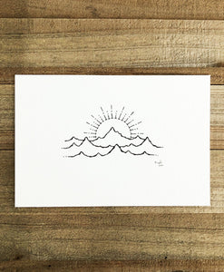 Original INK |  Light of Sun 6x4