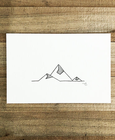 Original INK |  High Peaks 6x4