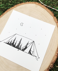 Wilderness 4x4 Art Print