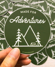 Load image into Gallery viewer, Made for Adventure Vinyl Sticker
