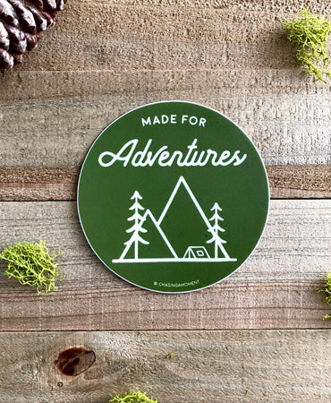 Made for Adventure Vinyl Sticker